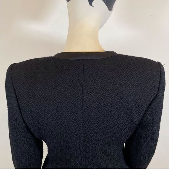 Guy Laroche 80s Wool Cropped Jacket - Picture 6 of 11